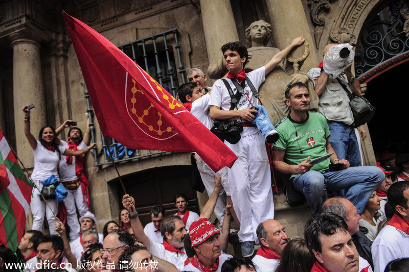 San Fermin festival kicks off in Pamplona, Spain