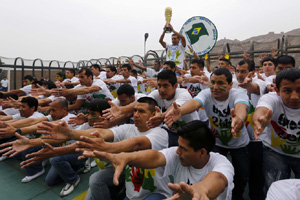 Prisoners' version of World Cup ends