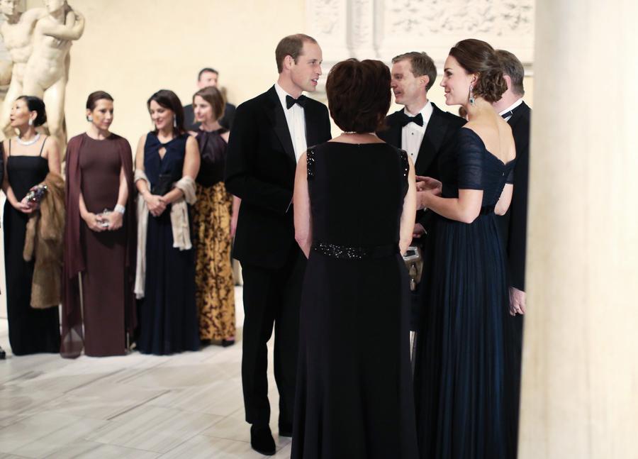 Prince William, Kate attend NY dinner for St. Andrews