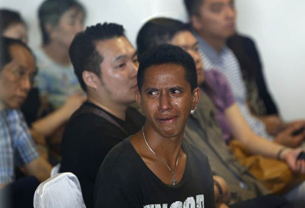 Family members devastated by missing AirAsia plane