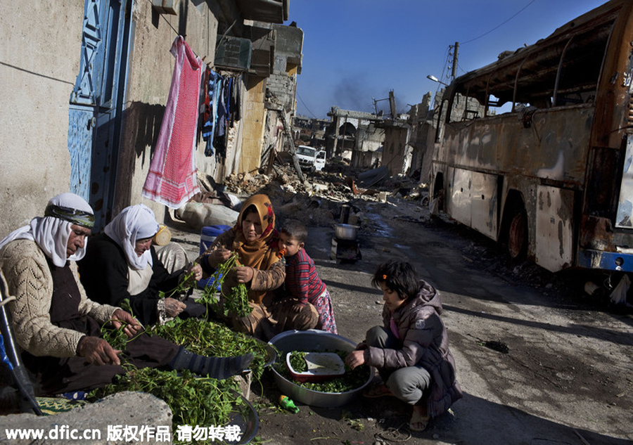 Kobane: back home but exhausted