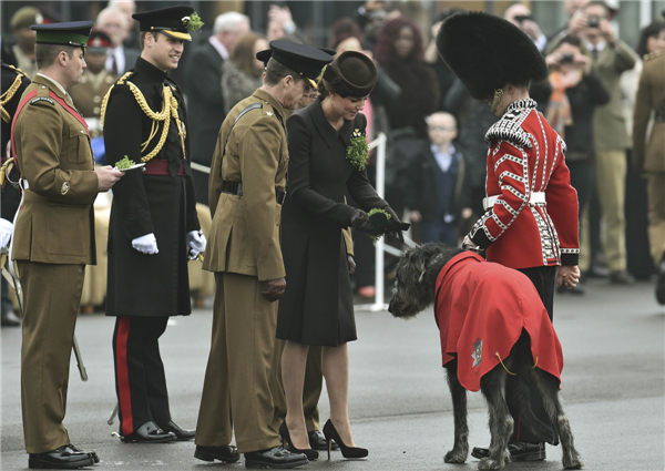 Prince William and Kate celebrate St Patrick's Day