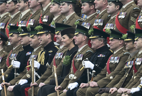 Prince William and Kate celebrate St Patrick's Day