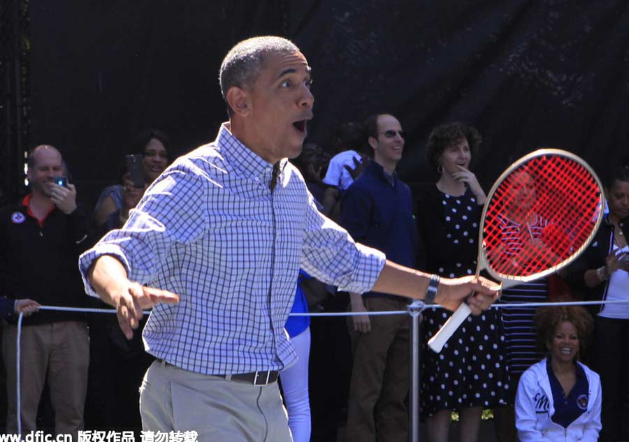 First family celebrates White House Easter Egg Roll