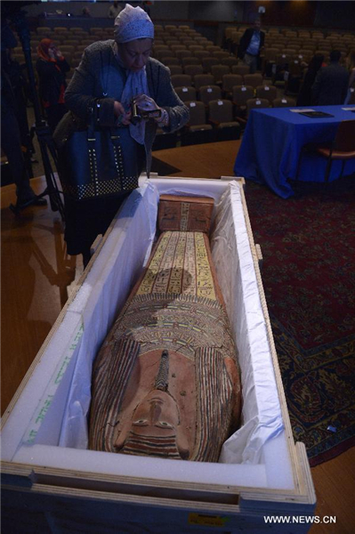 US returns ancient artifacts to Egypt