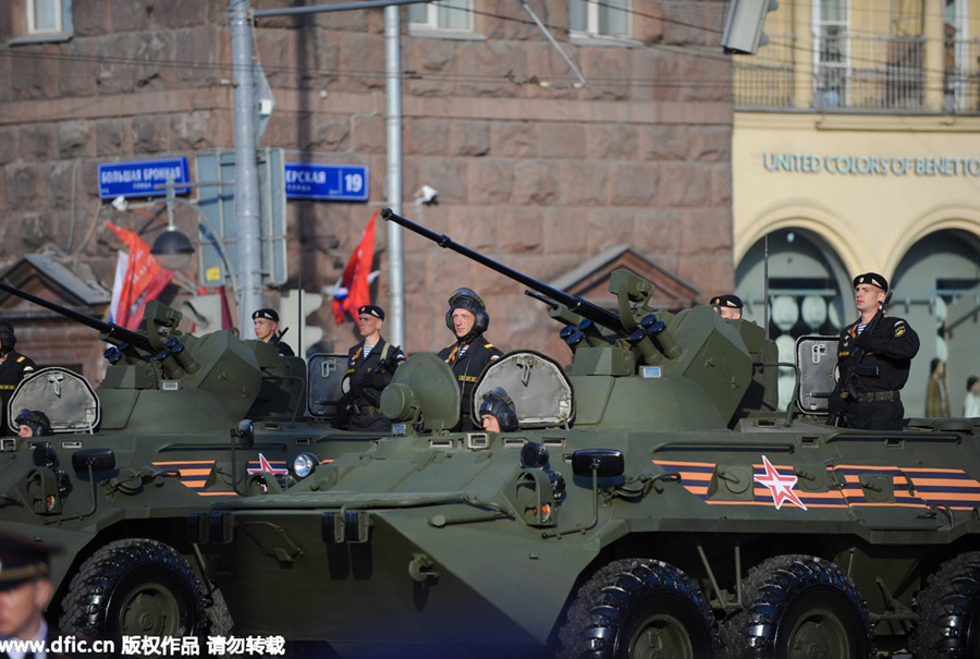 In photos: Russia holds V-Day parade