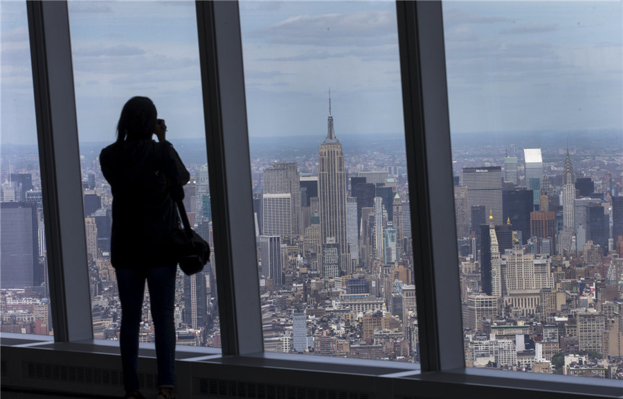 NYC's new One World Observatory offers sweeping views of Manhattan