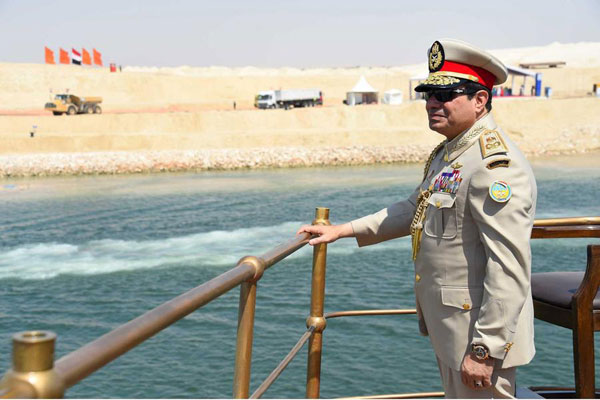 'New Suez Canal' opened for ship traffic