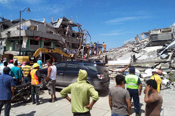 Earthquake in Ecuador kills 246, injures 2,527