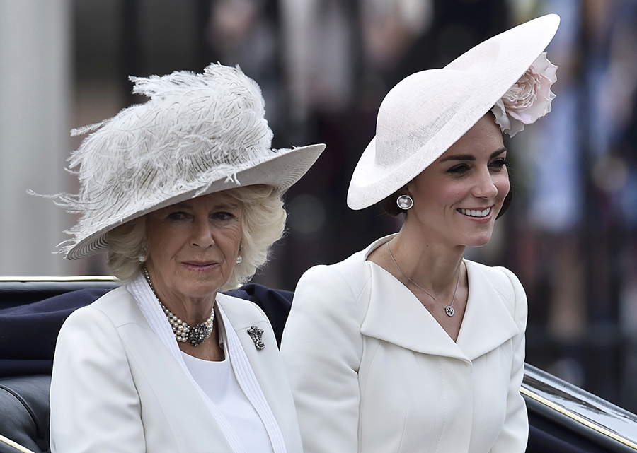 British pageantry on parade for Queen's official birthday