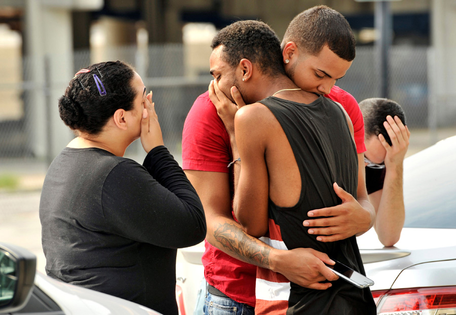 In photos: People in shock after Florida nightclub shooting