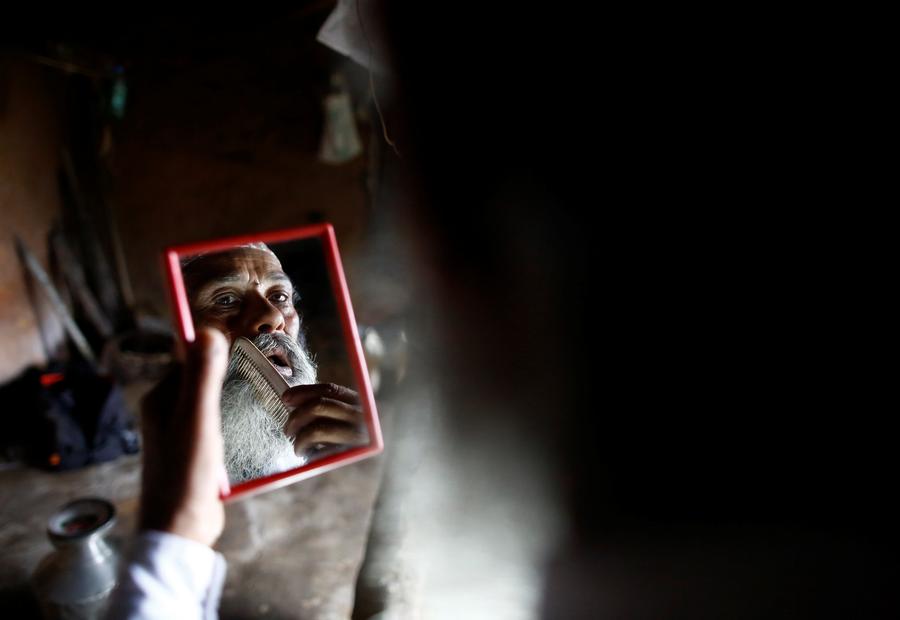 Never too old to learn; Nepal's 68-year-old student