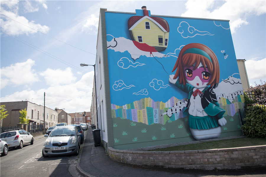 Europe's largest graffiti festival lights up Bristol