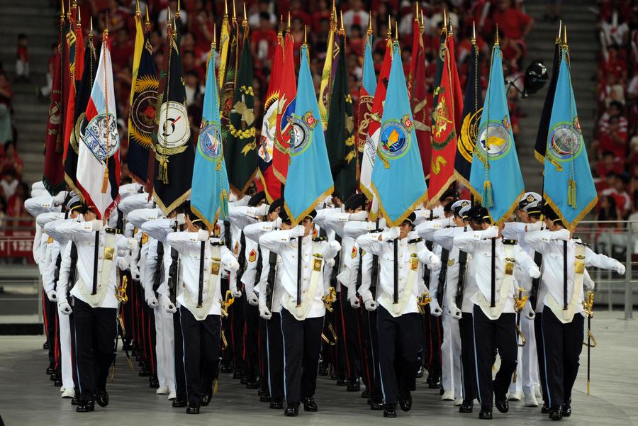 51st anniv. of independence marked in Singapore