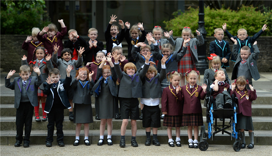 Fifteen sets of twins from same area prepare for school