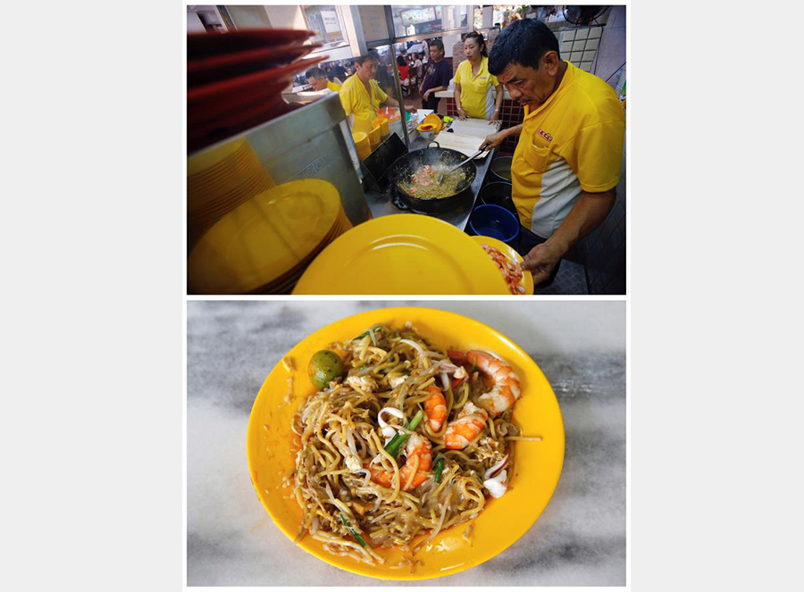 Photos: Eating street in Singapore