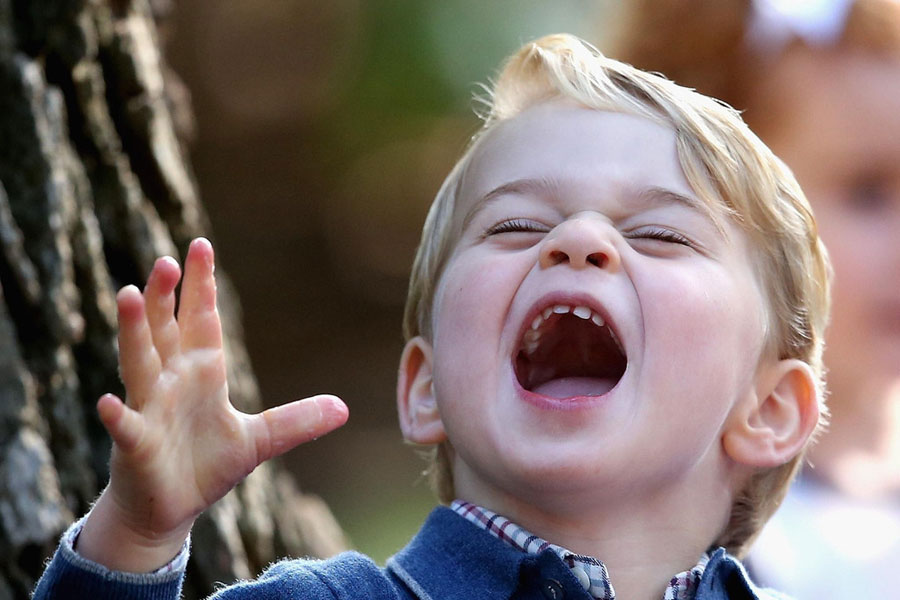 Happy hour for prince and princess in Canada