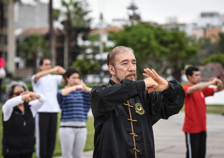 Peruvian tai chi master spreads martial arts in Latin America