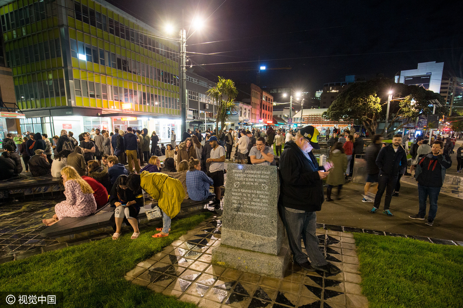 Magnitude 7.8 earthquake hits New Zealand