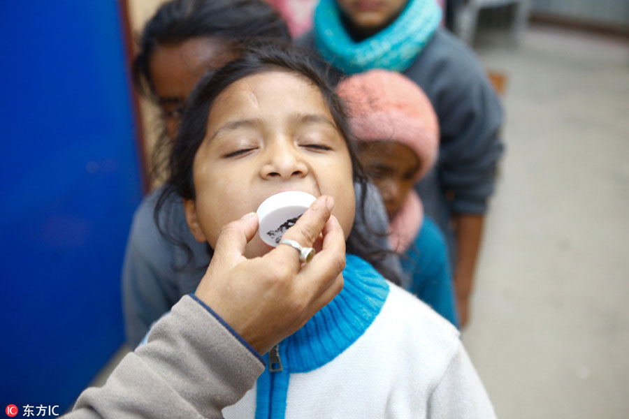 First school for HIV positive children in Nepal