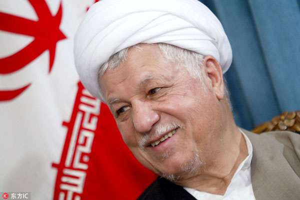 Iran's ex-president Rafsanjani dies aged 82