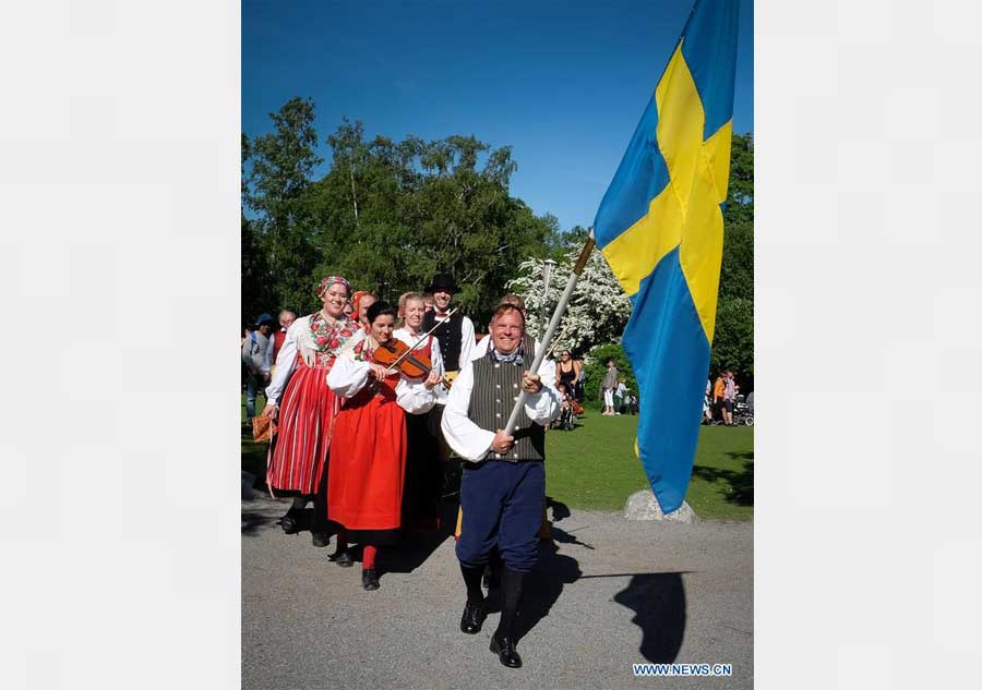 Sweden's National Day celebrated in Stockholm