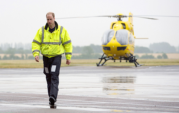 Prince William steps down from pilot job to be a full-time royal