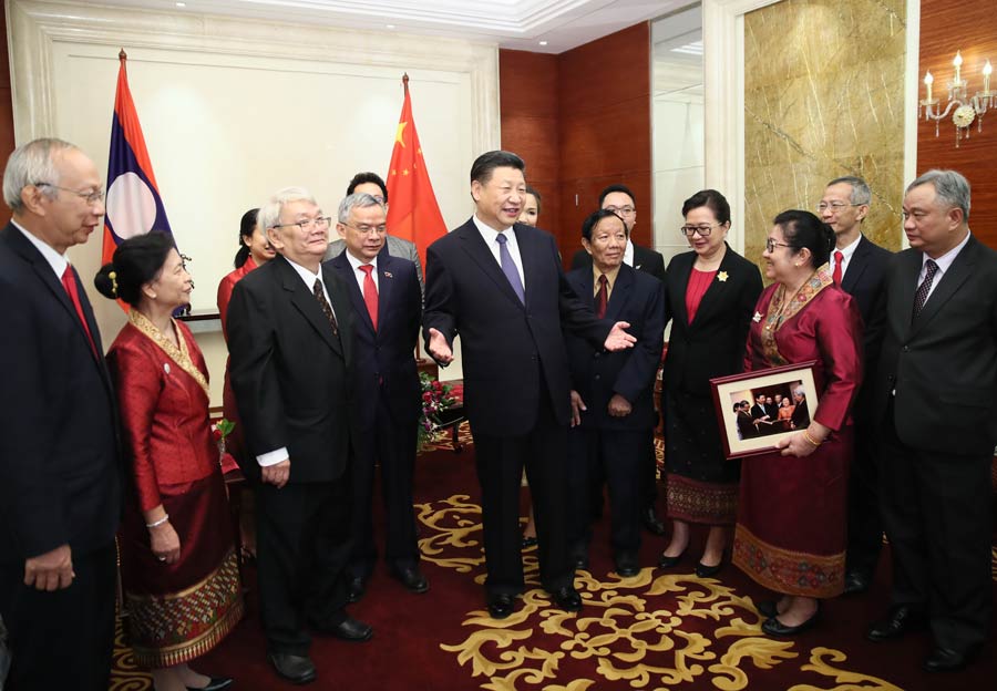 Chinese President Xi Jinping pays state visit to Laos