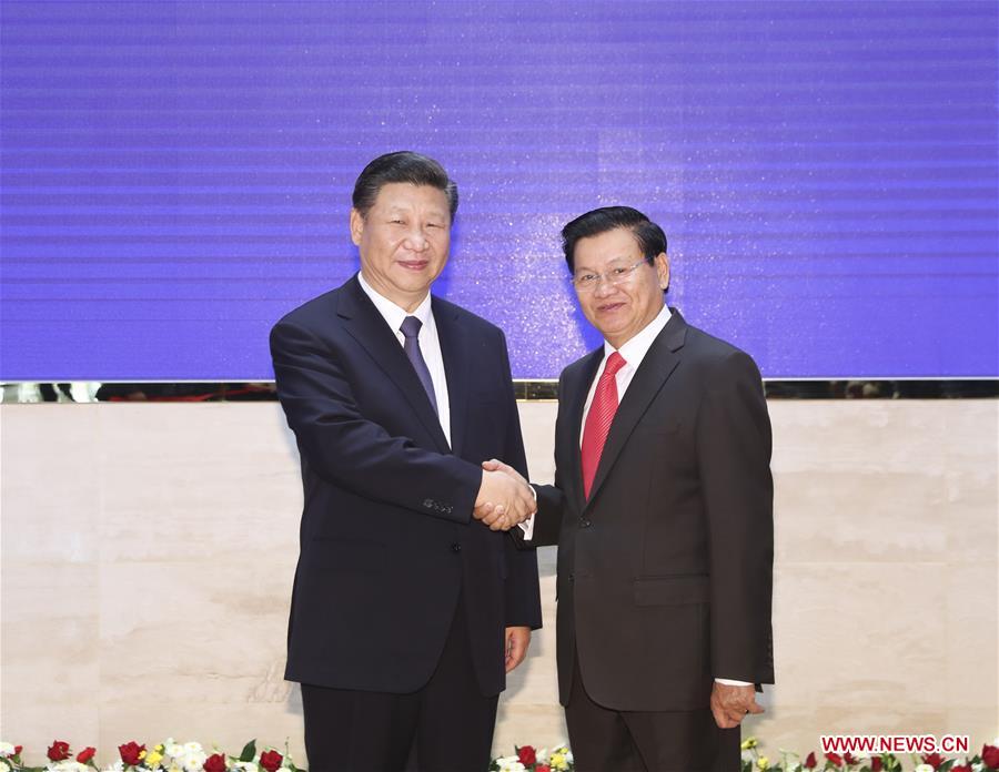 Chinese President Xi Jinping pays state visit to Laos